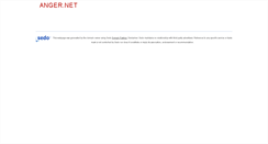 Desktop Screenshot of anger.net
